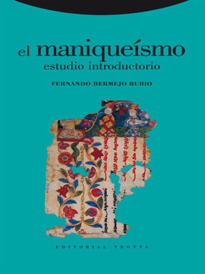 cover image of El maniqueísmo